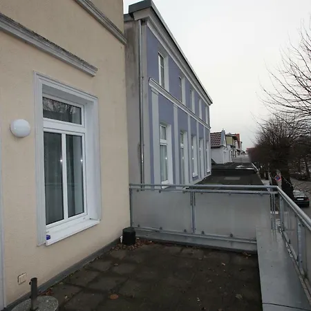 Ferienwohnung In Warnemuende, Friedrich-Franz-Strasse 11 Rostock Exterior photo